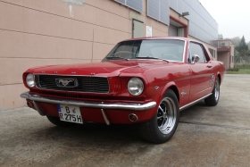 Ford Mustang Coupe 1966 Candyapple Red